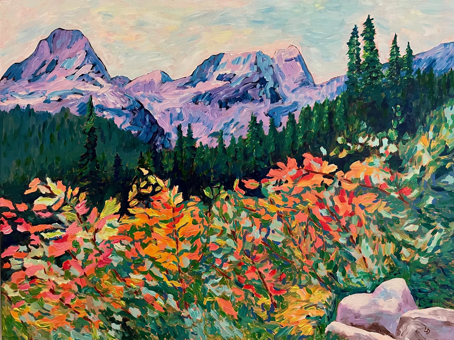 Painting by Linda Drake